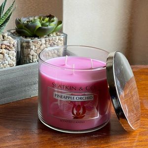 Bath and Body Works Pineapple Orchard 3 wick candle